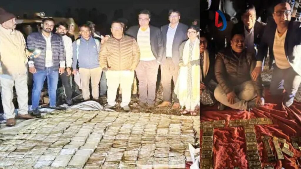 Income Tax raid in Bhopal: 52 kg gold and Rs 10 crore cash recovered from a car found in the forest